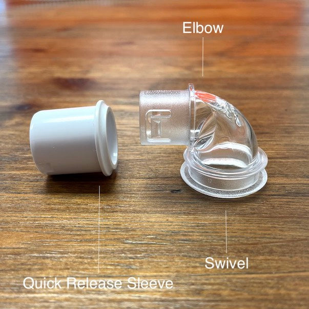 Respironics DreamWear Elbow with Quick Release Connector