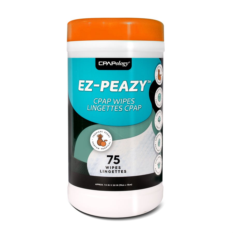CPAPology EZ-PEAZY CPAP Wipes- Tropical Scented
