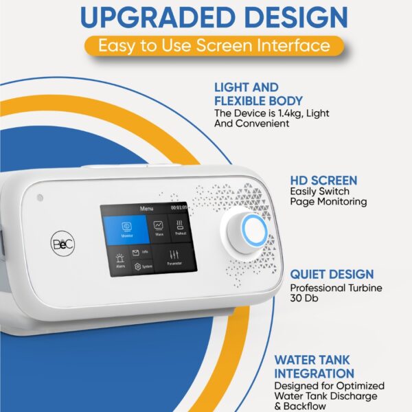 BEC AutoCPAP Device with Heated Hose - Image 4